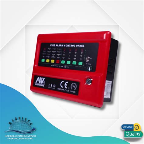 Asenware Conventional Fire Alarm Control Panel 4 Zone With Battery Shopee Philippines