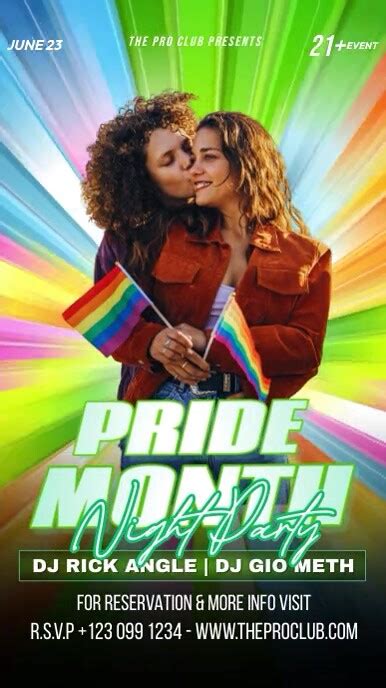 Pride Month Celebration Template Postermywall