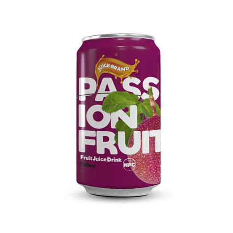 Passion Fruit Nectar 330ml Can Private Label Tan Do