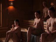 Naked Mathilde Bundschuh In Heated A Sauna Session