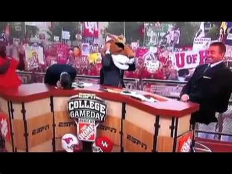 Lee Corso Says Aw Fuck It On College Gameday YouTube