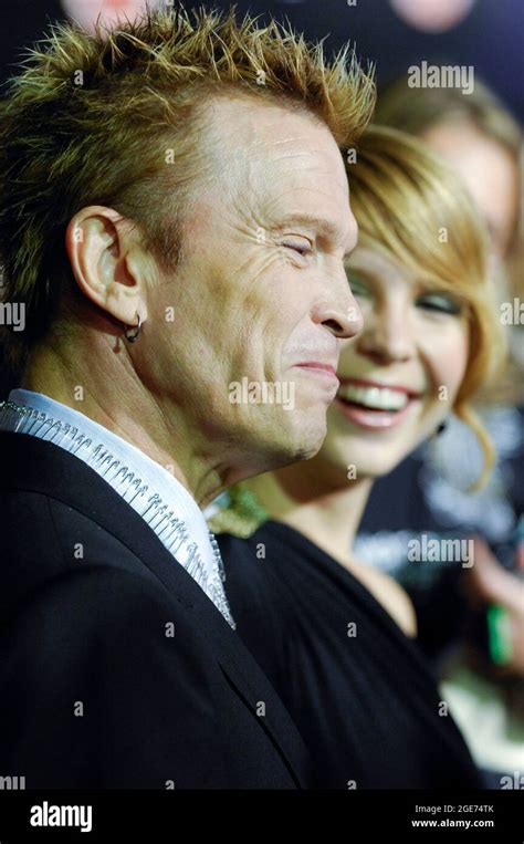 Musician Billy Idol and daughter Bonnie Blue attends arrivals for ...