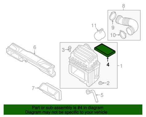 2018-2024 Volkswagen Air Filter 3QF-129-620 | OEM Parts Online