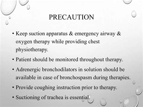Chest Physiotherapy Procedure 7