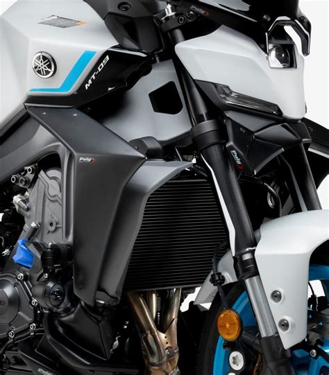 Naked Side Winglets J For Yamaha Mt Matt Black By Puig