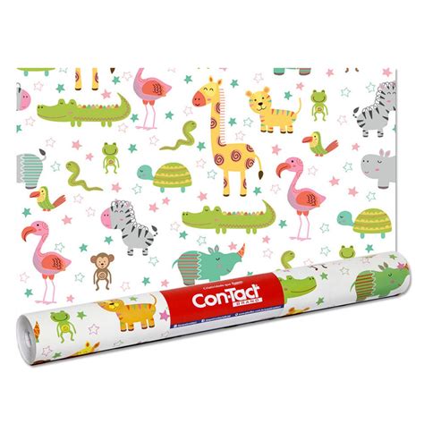 Contact Papel De Parede - Papel de Parede Infantil Contact Adesivo Criança 10 Metros