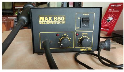 Max Hot Air Station Repaired For Current Leakage Electronics Repair And Technology News