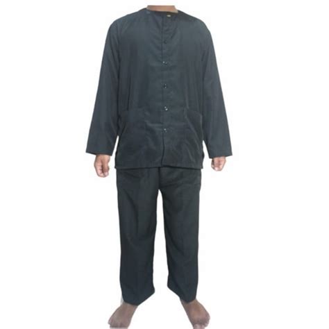 Jual Baju stelan pangsi sunda dewasa/baju adat sunda - Hitam, L - Kab