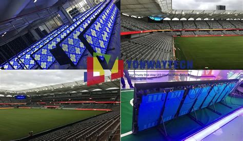 China Professional Design Led Display Indonesia Stadium Perimeter