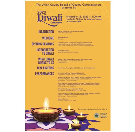 2023 Diwali Celebration – County of Union