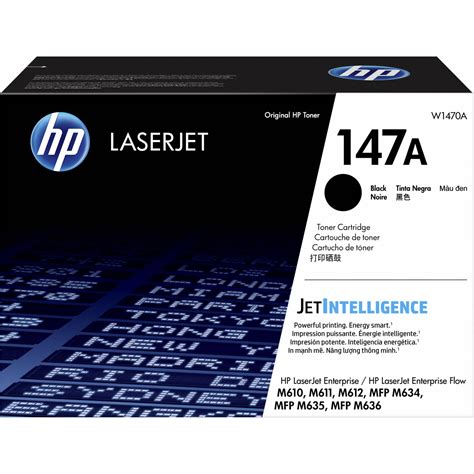 HP 147A / 147X / 147Y Original LaserJet Enterprise Toner Cartridge — Black, TAA-Compliant Agency Supply (1PK) (W1470-BK-TAA-GOV-1PK)