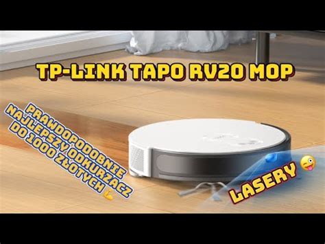 TP Link Tapo RV20 mop to prawdopodobnie najlepszy robot sprzątający do