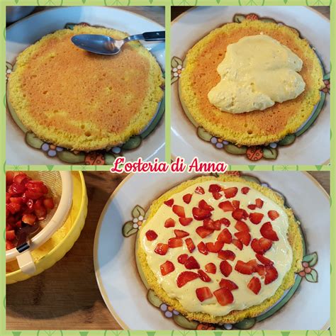 Naked Cake Con Fragole E Mascarpone L Osteria Di Anna