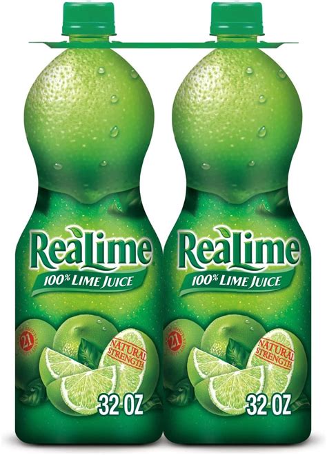 Real Lime Juice 1 Gallon 100 Lime Juice Grocery