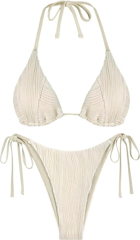 Halter Striped String Bikini Set Zaful Discount Aria Database