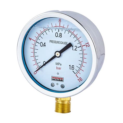 Medidor De Gua Hidr Ulica Pressure Gauge Escala Dupla Off