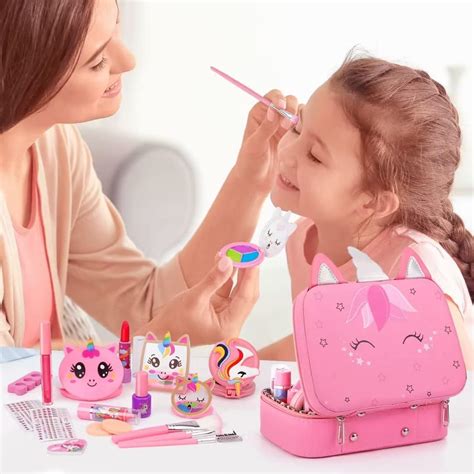 Kit De Maquillaje Lavable Para Ni As Princess Gift Set Para Edades