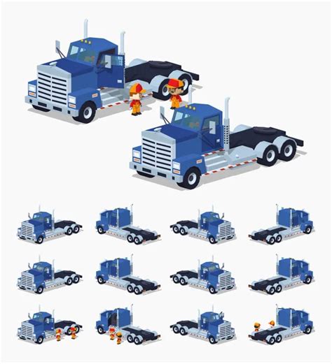 Big Rig Vector Art Stock Images Depositphotos