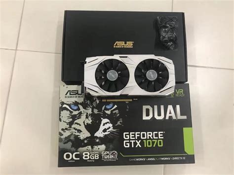 Asus Dual Geforce Gtx 1070 Oc Dual Gtx1070 O8g 8gb Computers And Tech