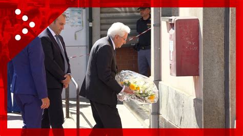 Fuori Programma Di Mattarella Che Raggiunge La Stazione Di Brandizzo E