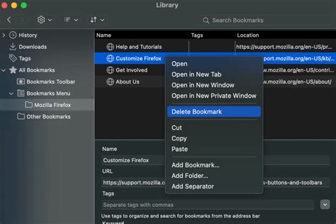 How To Show The Bookmarks Toolbar In Firefox Robots Net