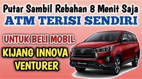 QOBUL HAJAT BELI FORTUNER DARI ATM TERISI SENDIRI 80 MILYAR 700 JUTA