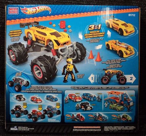 Mega Bloks Hot Wheels Super Blitzen Monster Truck Bnib
