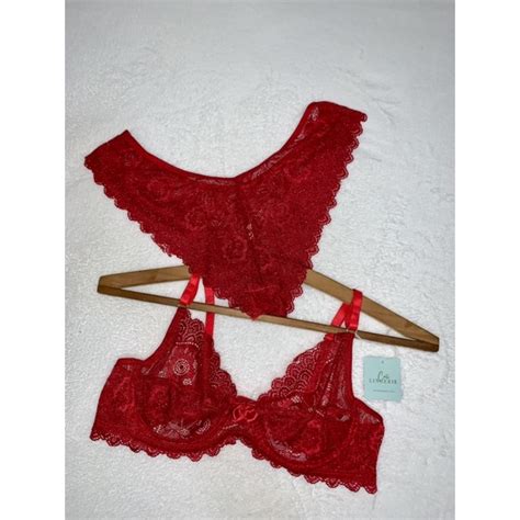 Conjunto Lingerie Em Renda Sem Bojo Trancoso Shopee Brasil