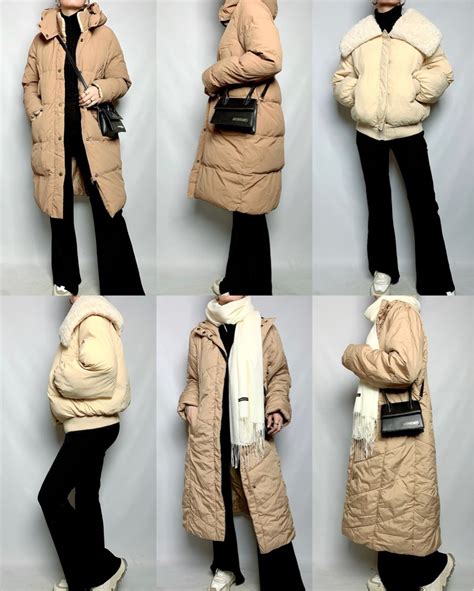 INDIVIDUALLY POSTED ALREADY Nude Brown Long Puffer Coat Puffer Coat Winter Puffer Coat