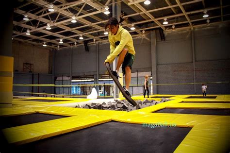 Батут "Джамп" с поролоновой ямой "Макси"