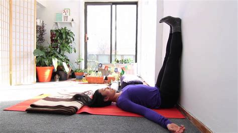 Restorative Yoga Legs Up The Wall Pose Aka Viparita Karani YouTube