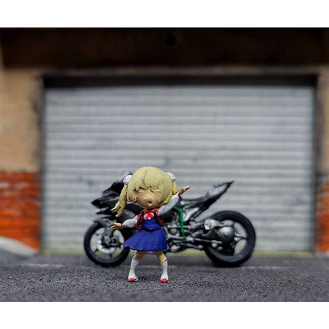 Figure 1 64 Shigure UI Diorama Mockup Hot Wheels Hobby Japan HJ Minigt Mini GT Kyosho Inno