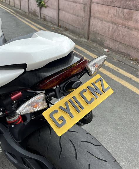 FAQ About Motorbike Number Plates | Number Plate Clinic
