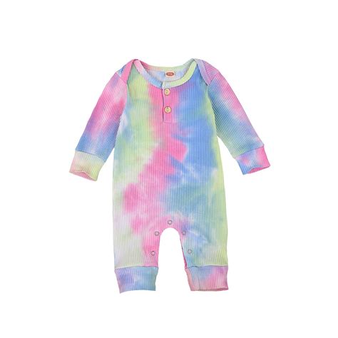 Focusnorm Pasgeboren Baby Meisjes Jongens Tie Dye Grandado