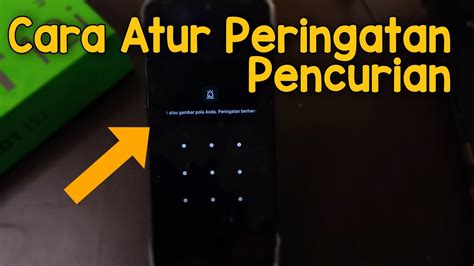 Cara Pasang Alarm Pintar Anti Maling Peringatan Pencurian Di HP Infinix HOT I Android