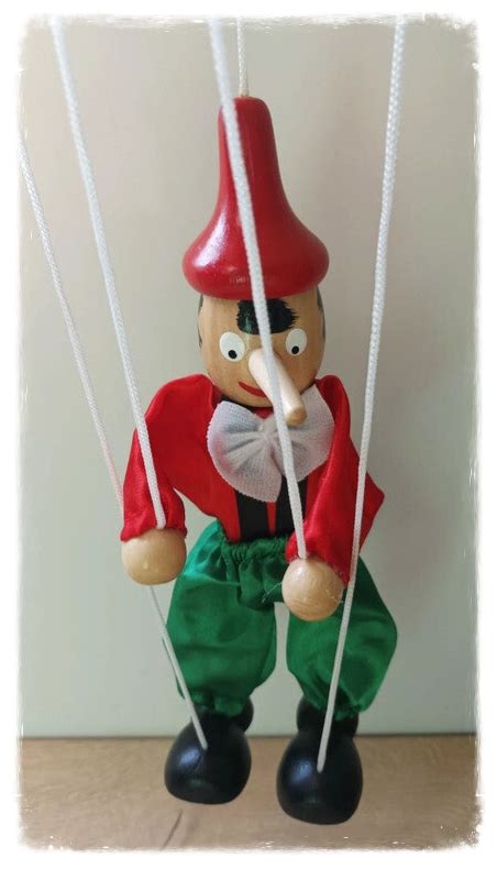 Marionnette Bois Pinocchio La Boutique Des P Tits Malins