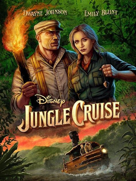 Disneys Jungle Cruise Alternative Movie Poster