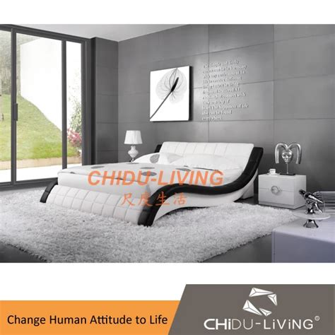 2014 Latest Design Sex Bed Wave Shape Double Leather Bed Buy Sex Bed Wave Shape Bed Double Bed