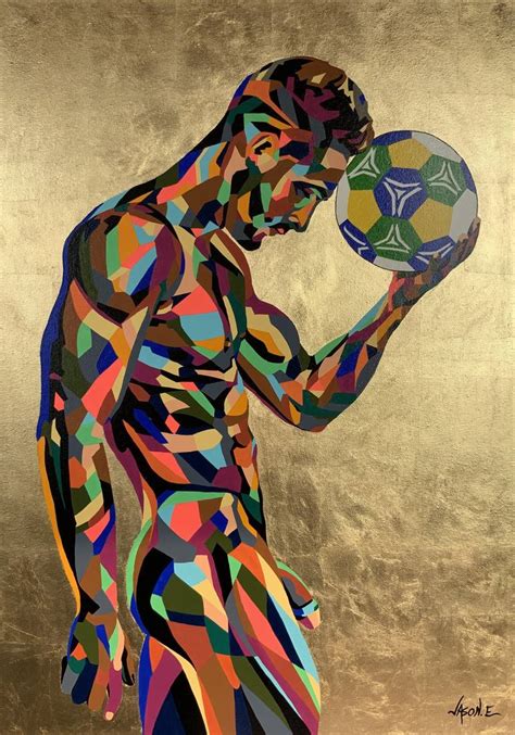 Nude Football Painting By Jason Ebrahimi Saatchi Art