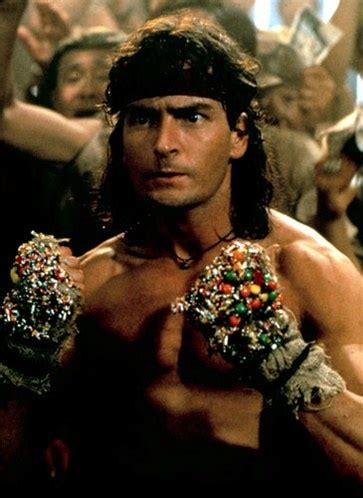 Charlie Sheen In Hot Shots Part Deux Love This Movie Charlie Sheen Movie Scenes