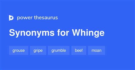 how to pronounce whinge