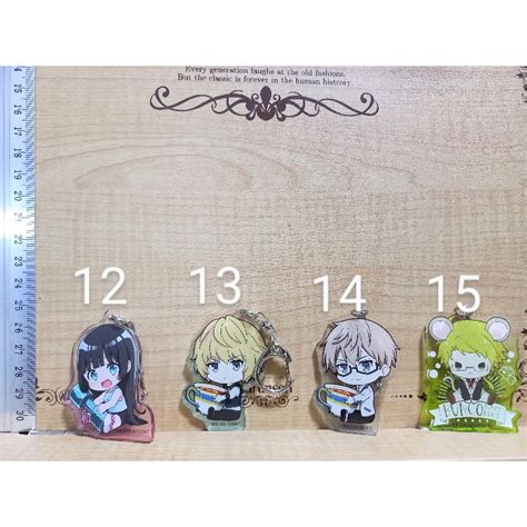 Anime assorted acrylic keychain C8 | Shopee Philippines