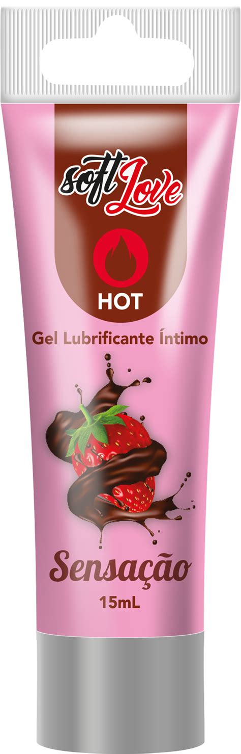Gel Lubrificante Íntimo Hot Beijável ml Soft Love