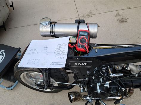 Pitster Pro 212cc crate motor with stock KEI-HIN carb and wiring