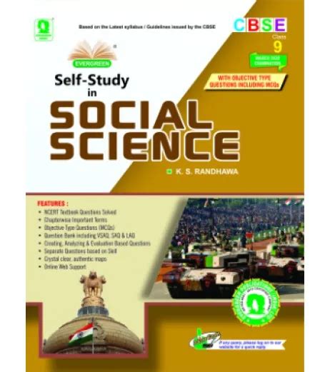 Evergreen Cbse Self Study In Social Science Class Evergreen