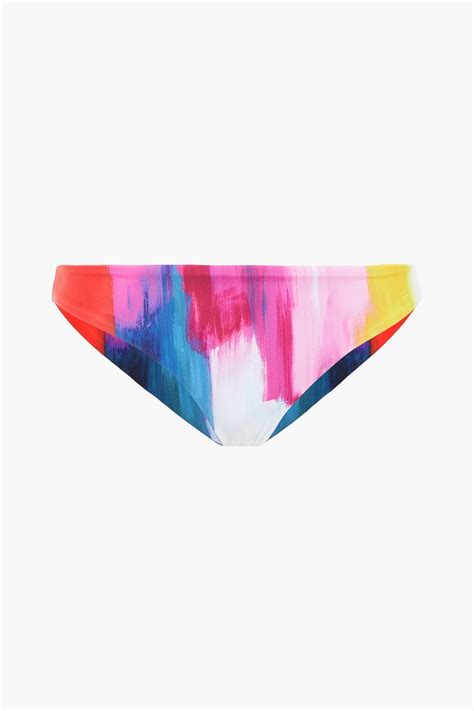 Mara Hoffman Zoa Reversible Printed Low Rise Bikini Briefs The Outnet