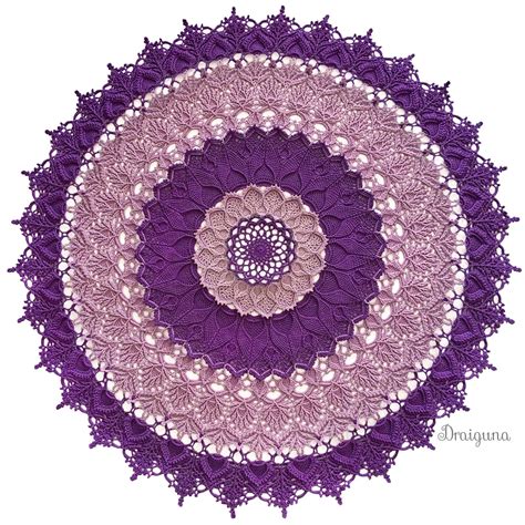 Arcanoweave Crochet Doily Pattern Pdf Digital Download Etsy