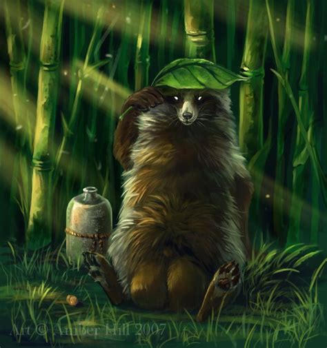 Tanuki Probably One Of The Most Well Known Things That Go Bump