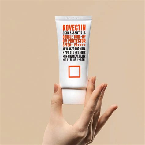 Buy Rovectin Skin Essentials Double Tone-up UV Protector SPF50+ PA ...
