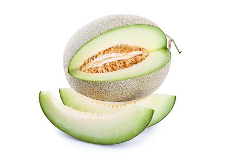 Download Freshly Cut Honeydew Melon on a Cutting Board Wallpaper ...